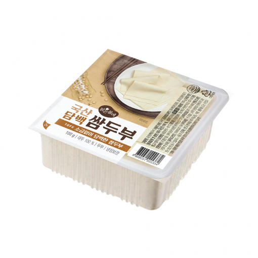 맑은물에 국산 담백 쌈두부 100g